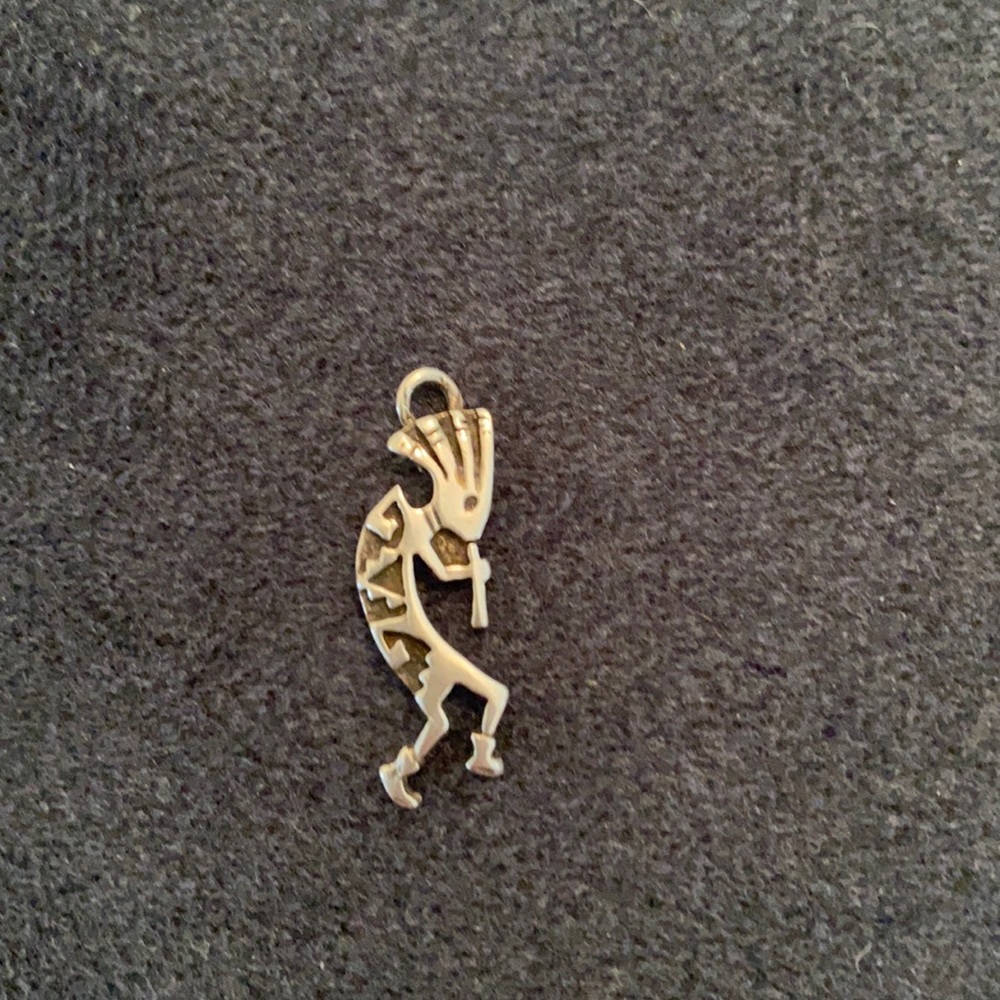 Sterling Kokopelli Charm